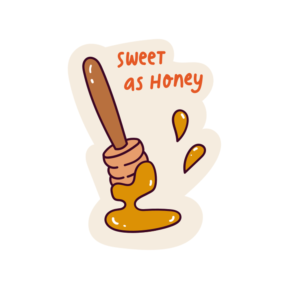 Honey Sticker Transparent Photo