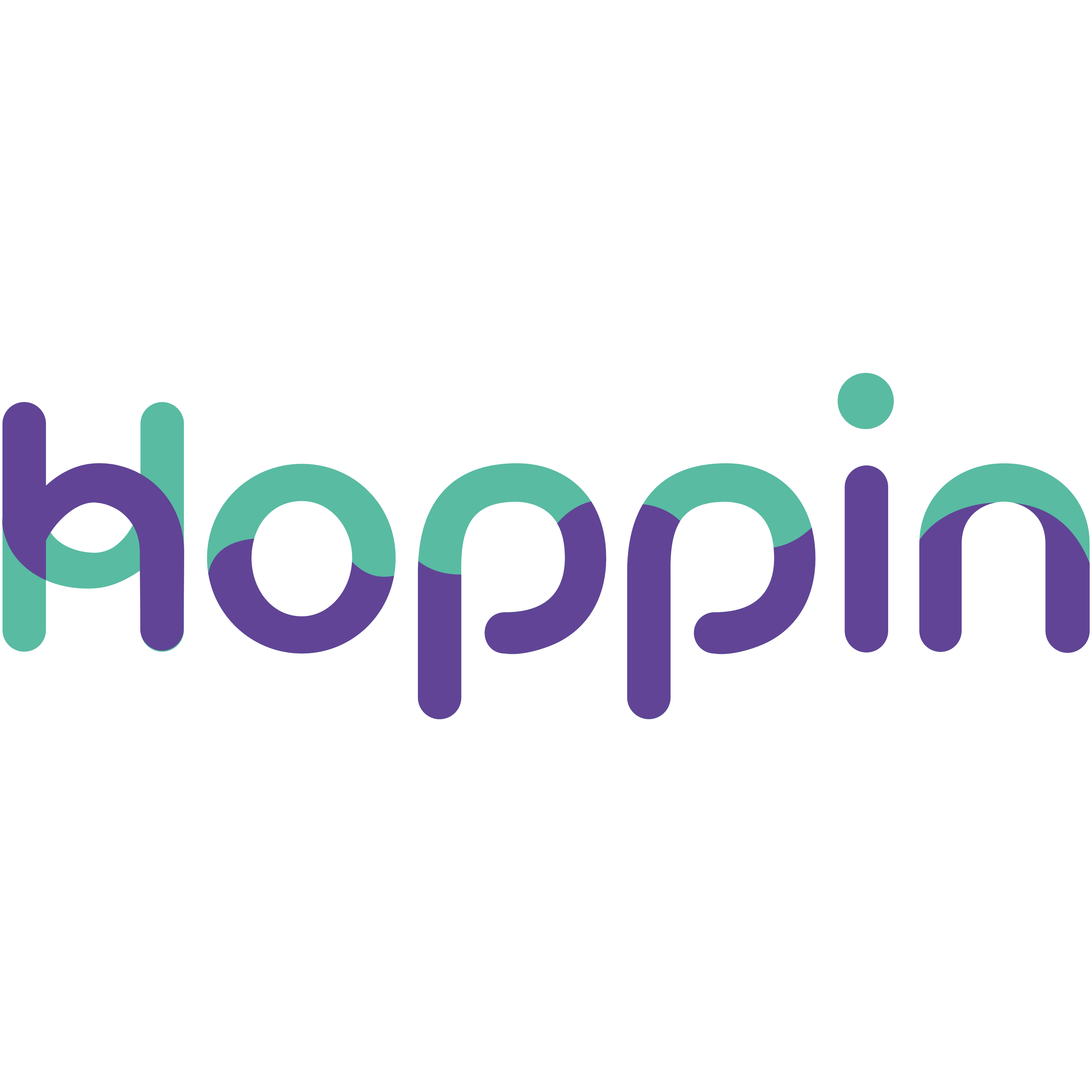 Hoppin Logo  Transparent Image