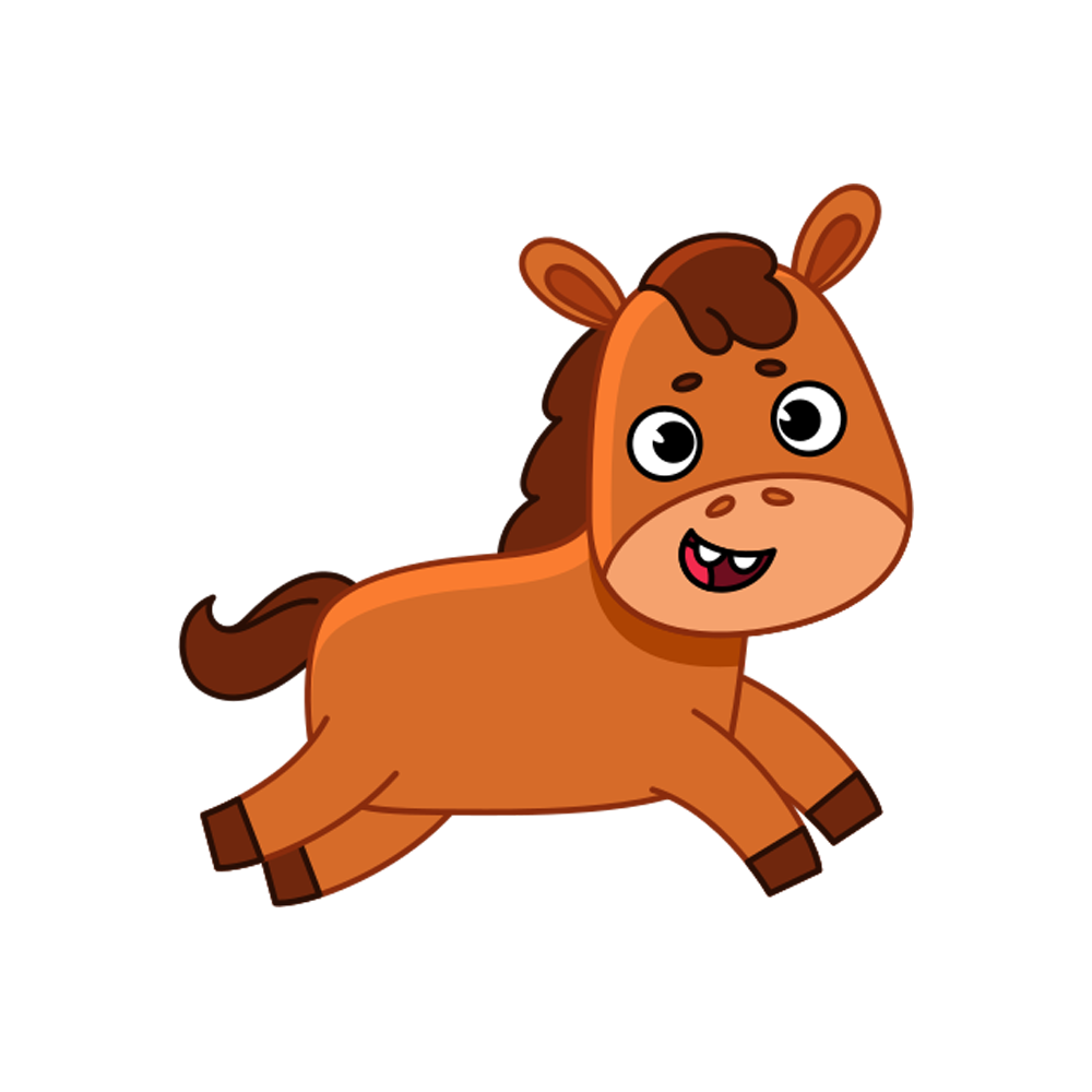 Horse Free Sticker Transparent Picture