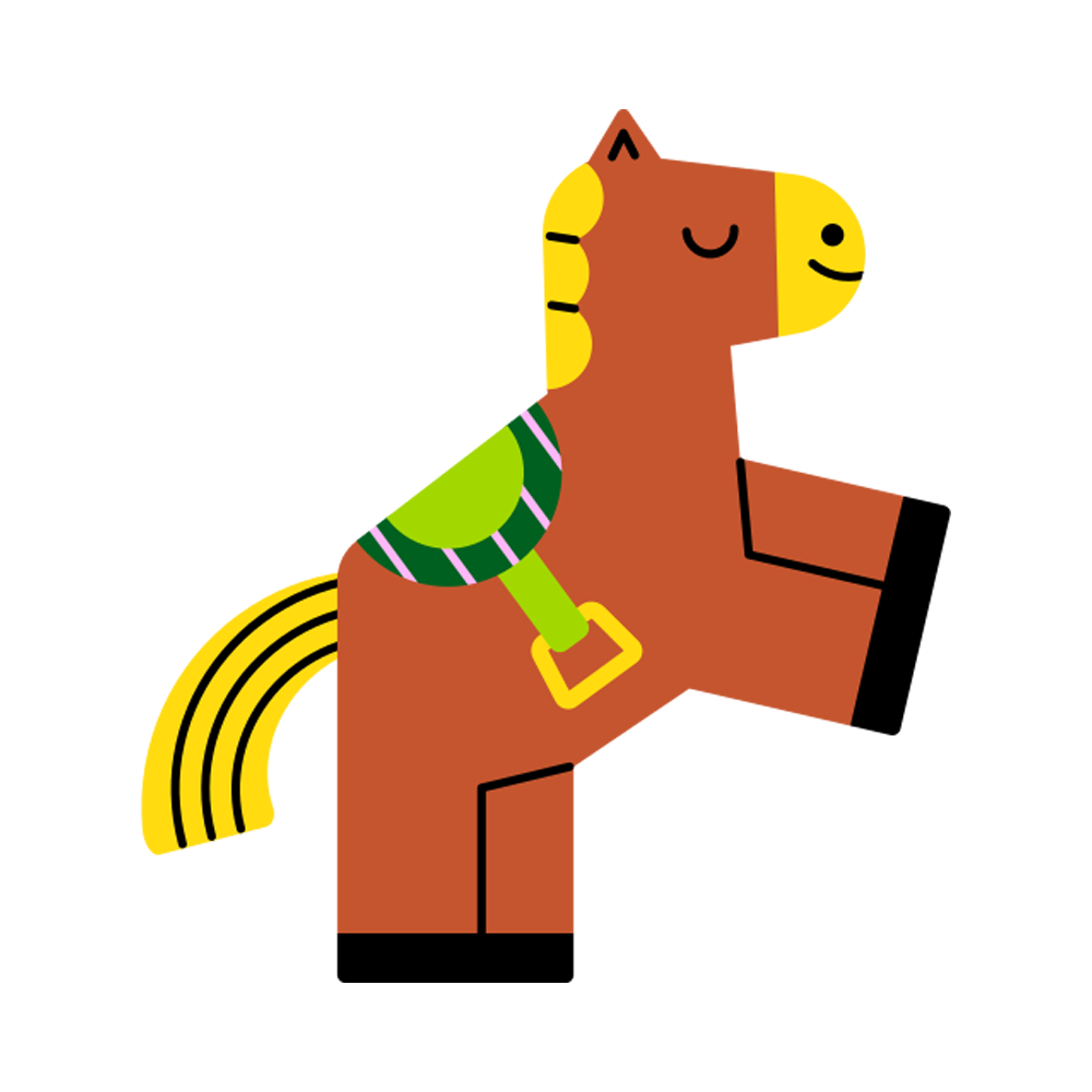 Horse Free Sticker Transparent Clipart