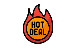 Hot Deal Sticker PNG