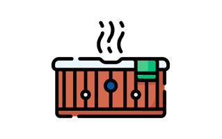 Hot Tub Free Sticker PNG