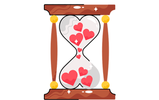 Hourglass Sticker PNG