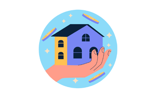 Housing Free Sticker PNG