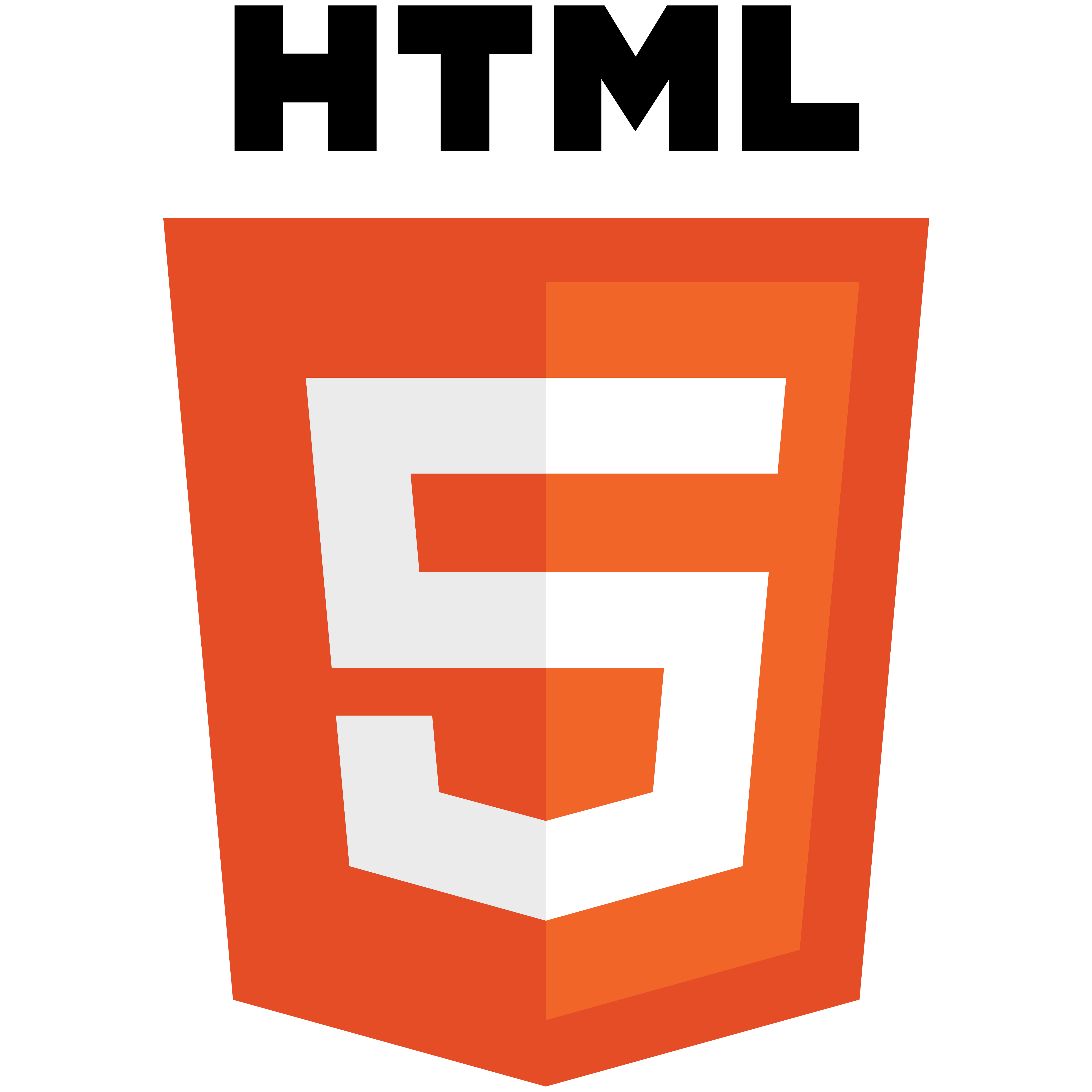 HTML Logo Transparent Image