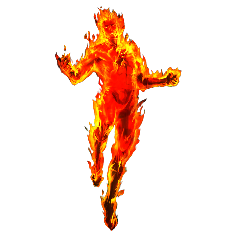 Human Torch Transparent Gallery