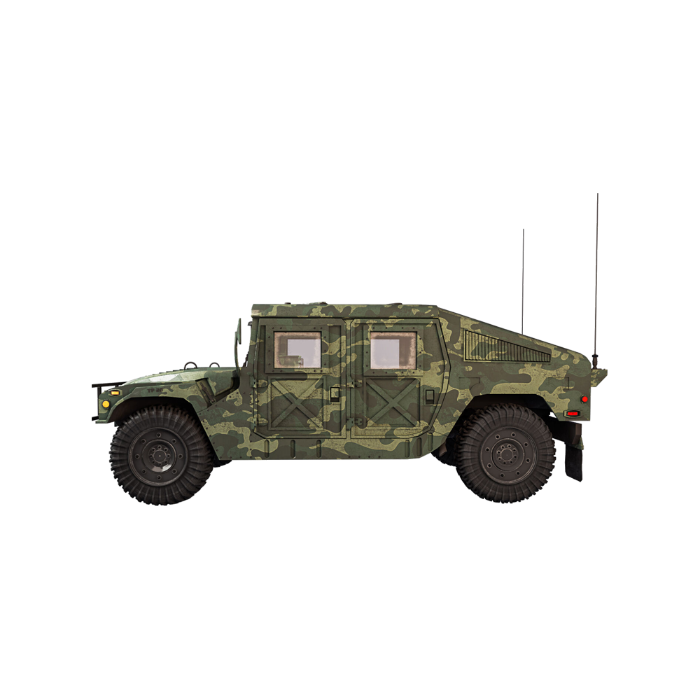 Humvee Transparent Picture
