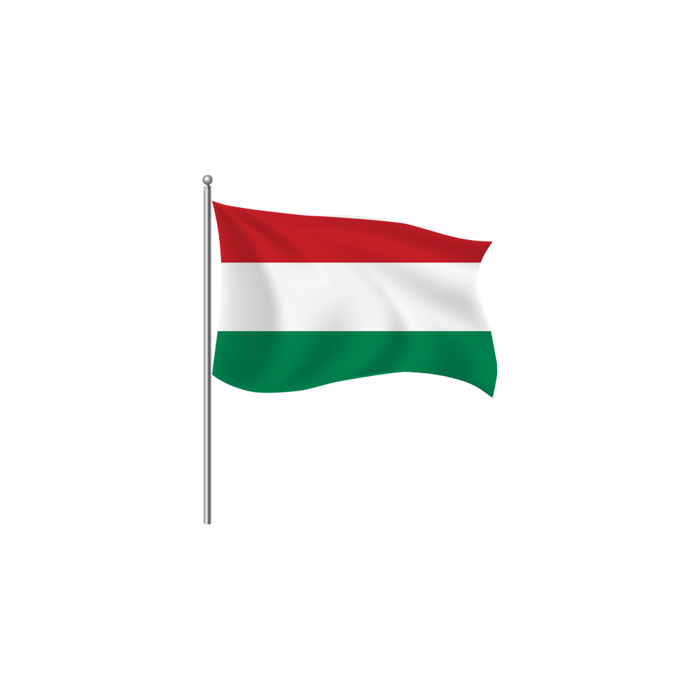 Hungary Flag Transparent Clipart