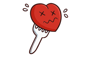 Hurt Sticker PNG