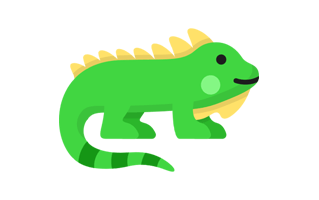 Iguana Free Sticker PNG