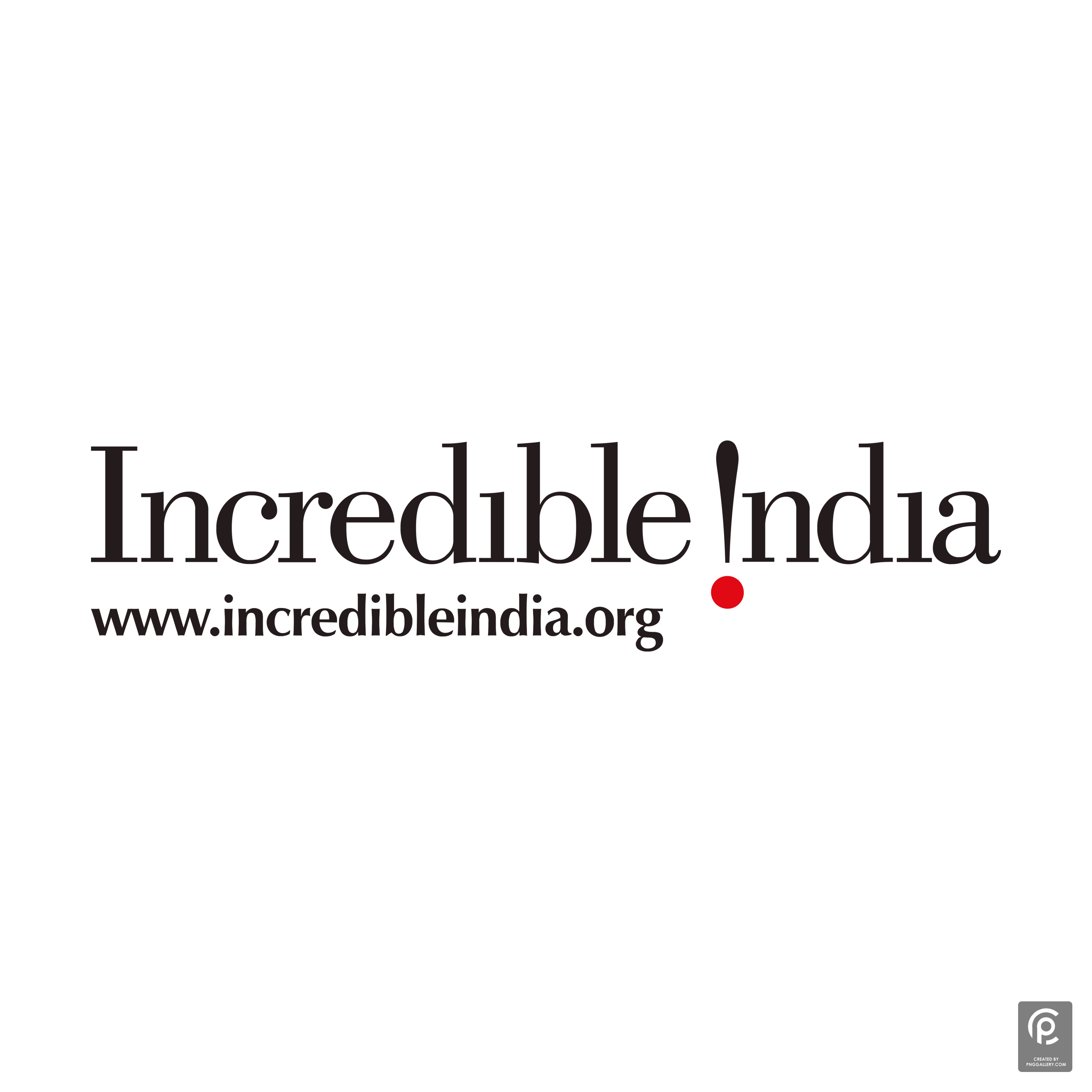 Incredible India Logo Transparent Clipart