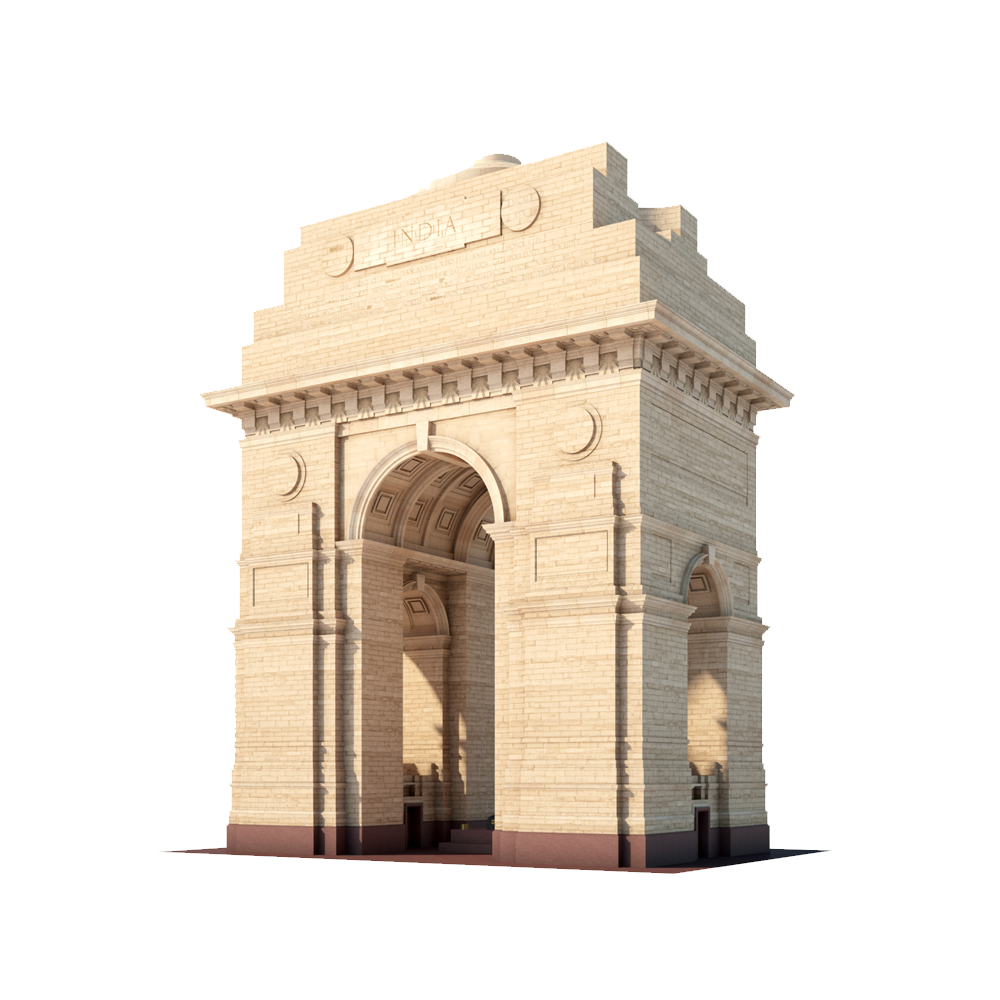 India Gate Transparent Image
