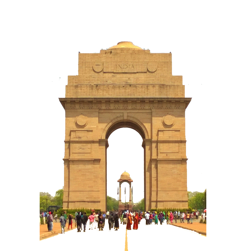 India Gate Transparent Photo