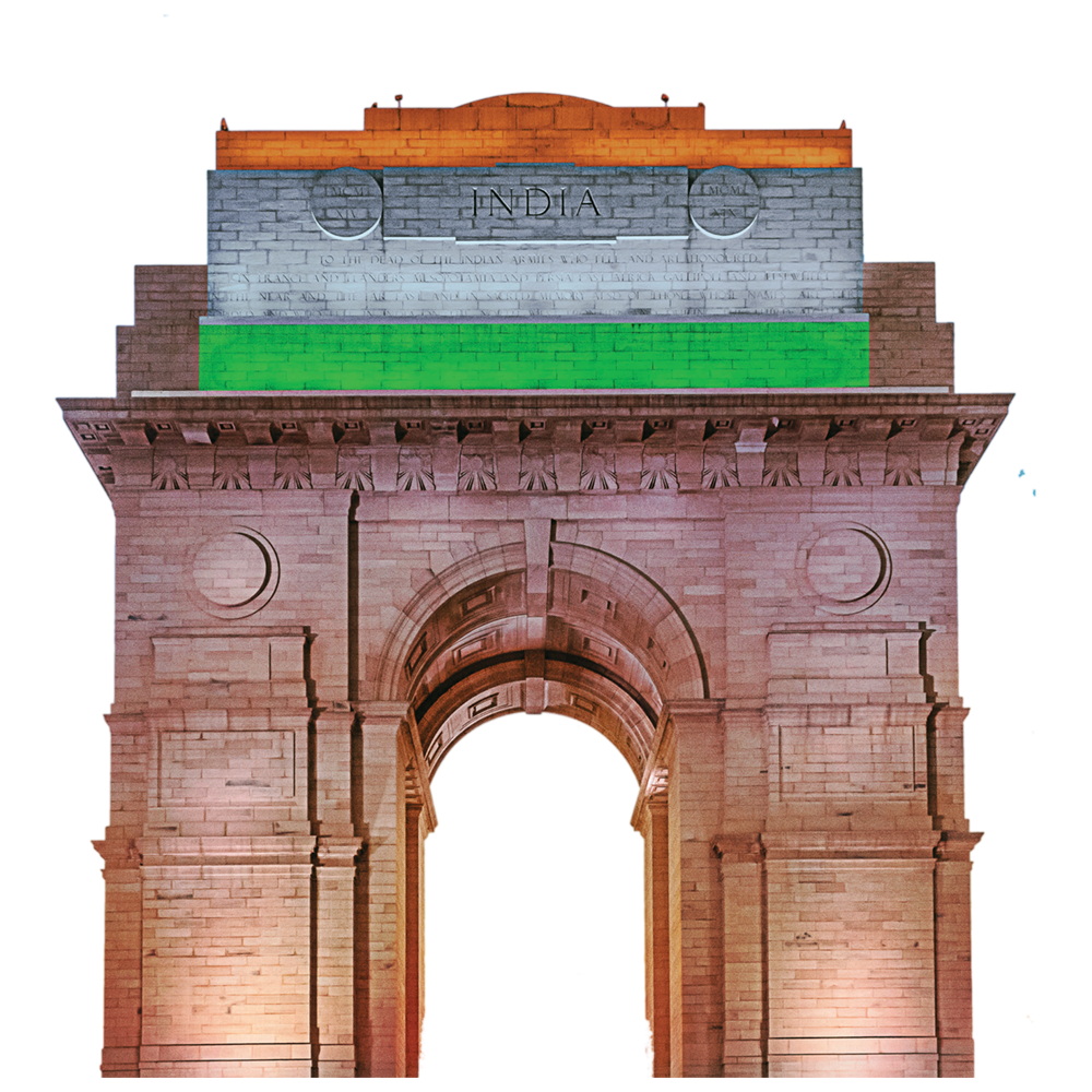 India Gate Transparent Picture