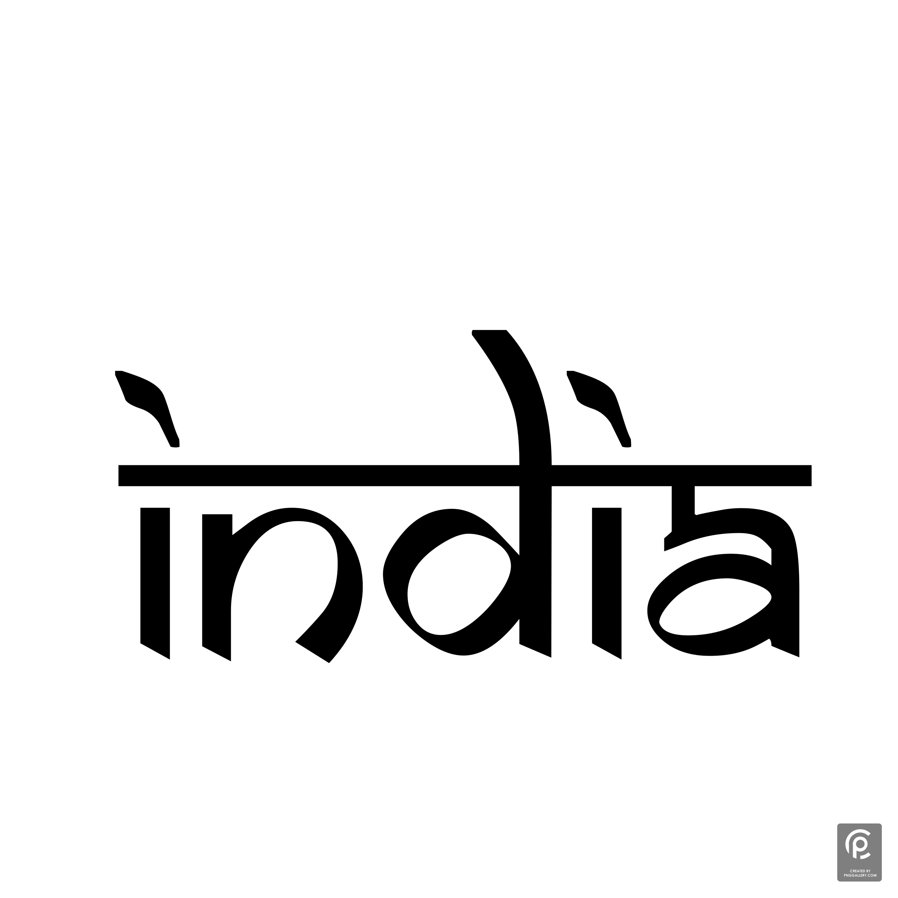 India Logo Transparent Clipart