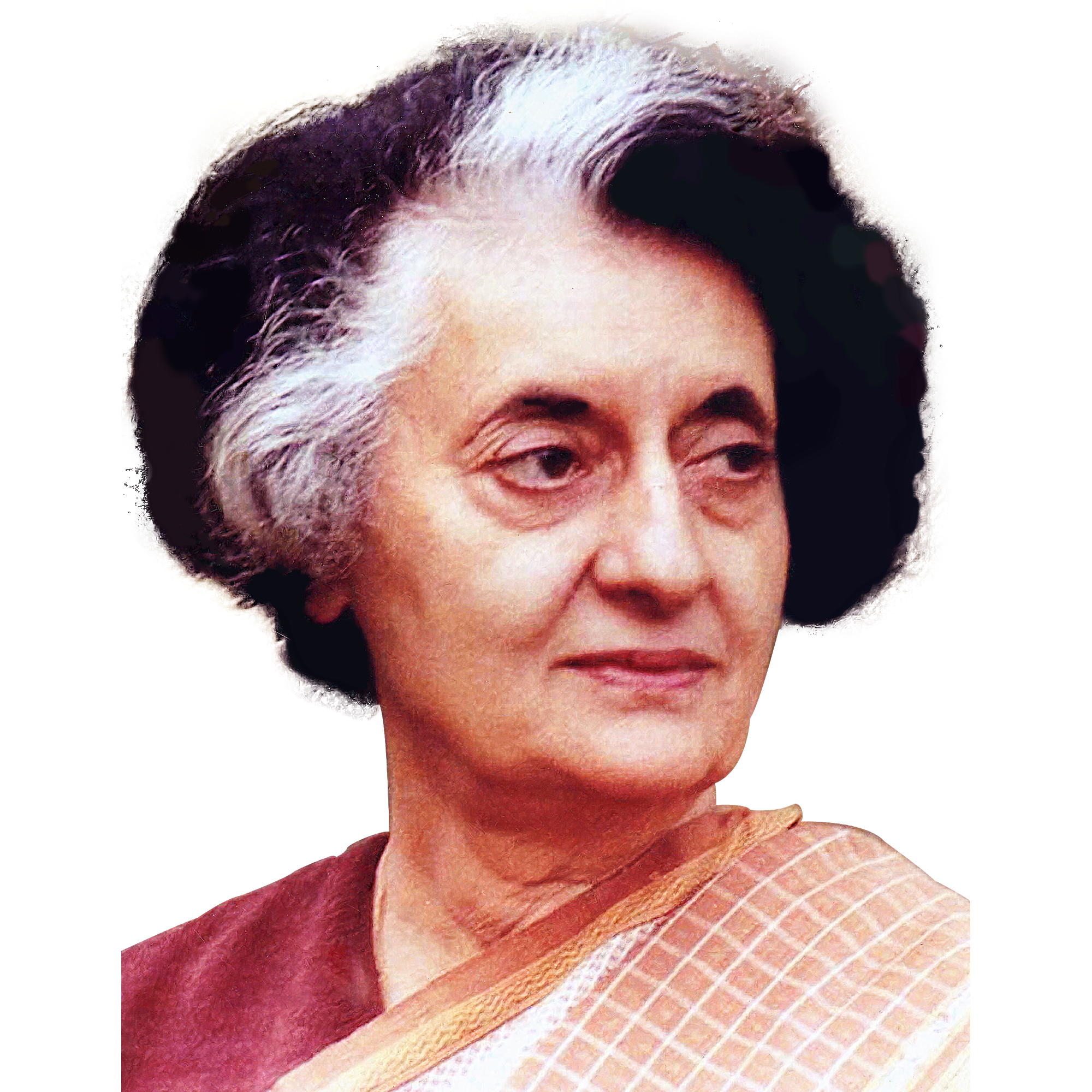 Indira Gandhi Ji Transparent Photo