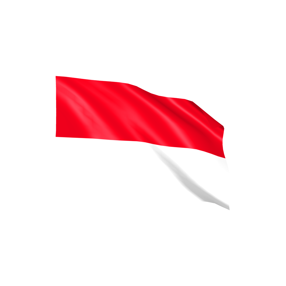 Indonesia Flag Transparent Image