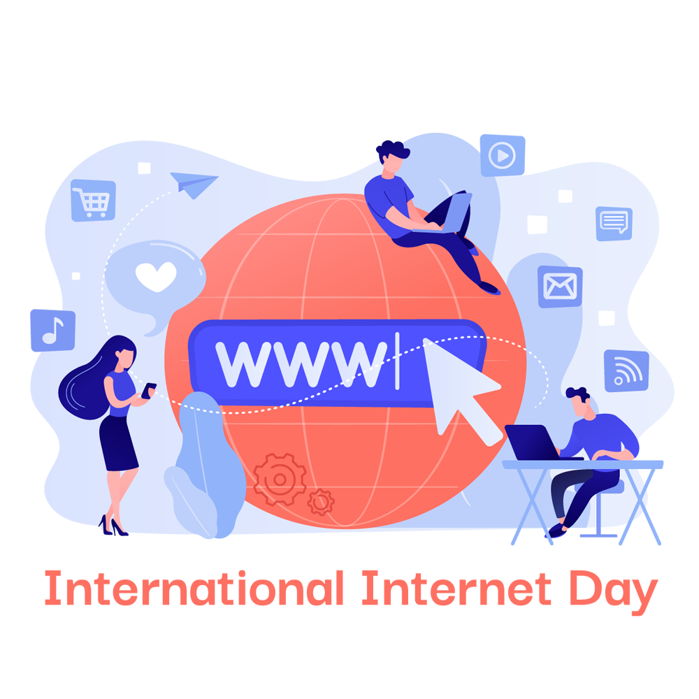 International Internet Day  Transparent Photo