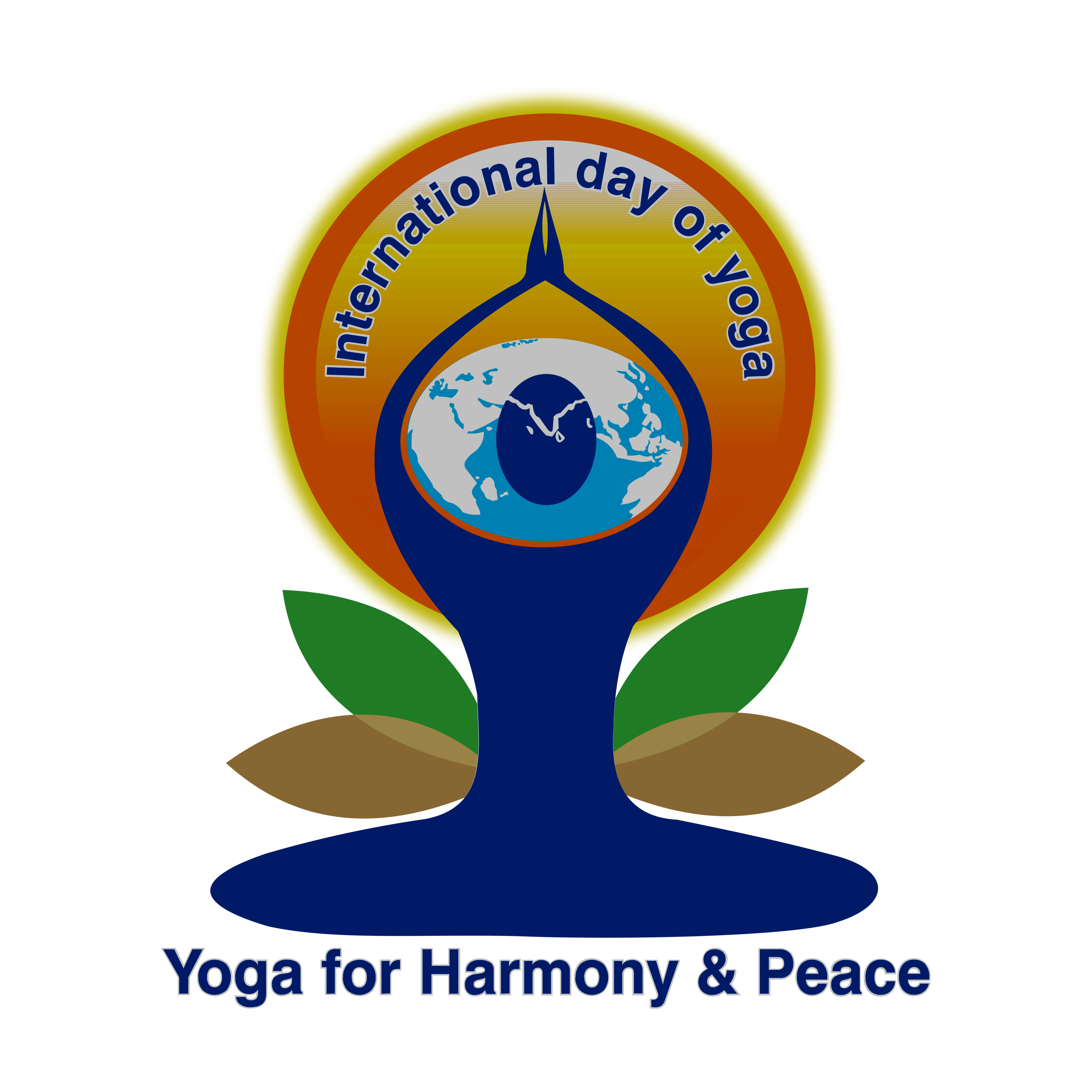 International Yoga Day Logo Transparent Photo