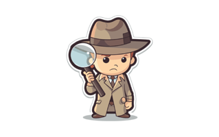 Investigation Sticker PNG