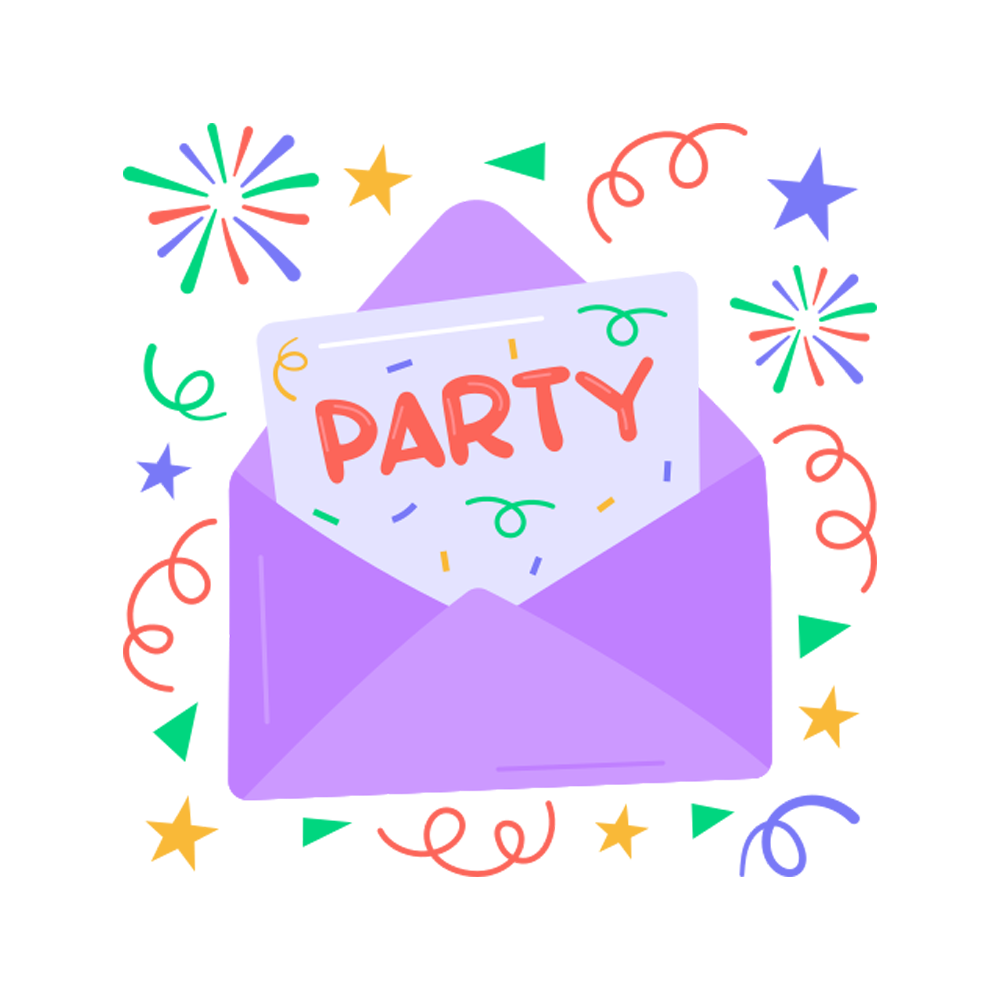 Invitation Letter Free Sticker Transparent Picture