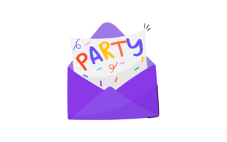 Invitation Letter Free Sticker PNG