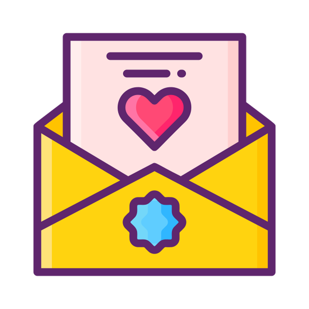 Invitation Letter Sticker Transparent Picture