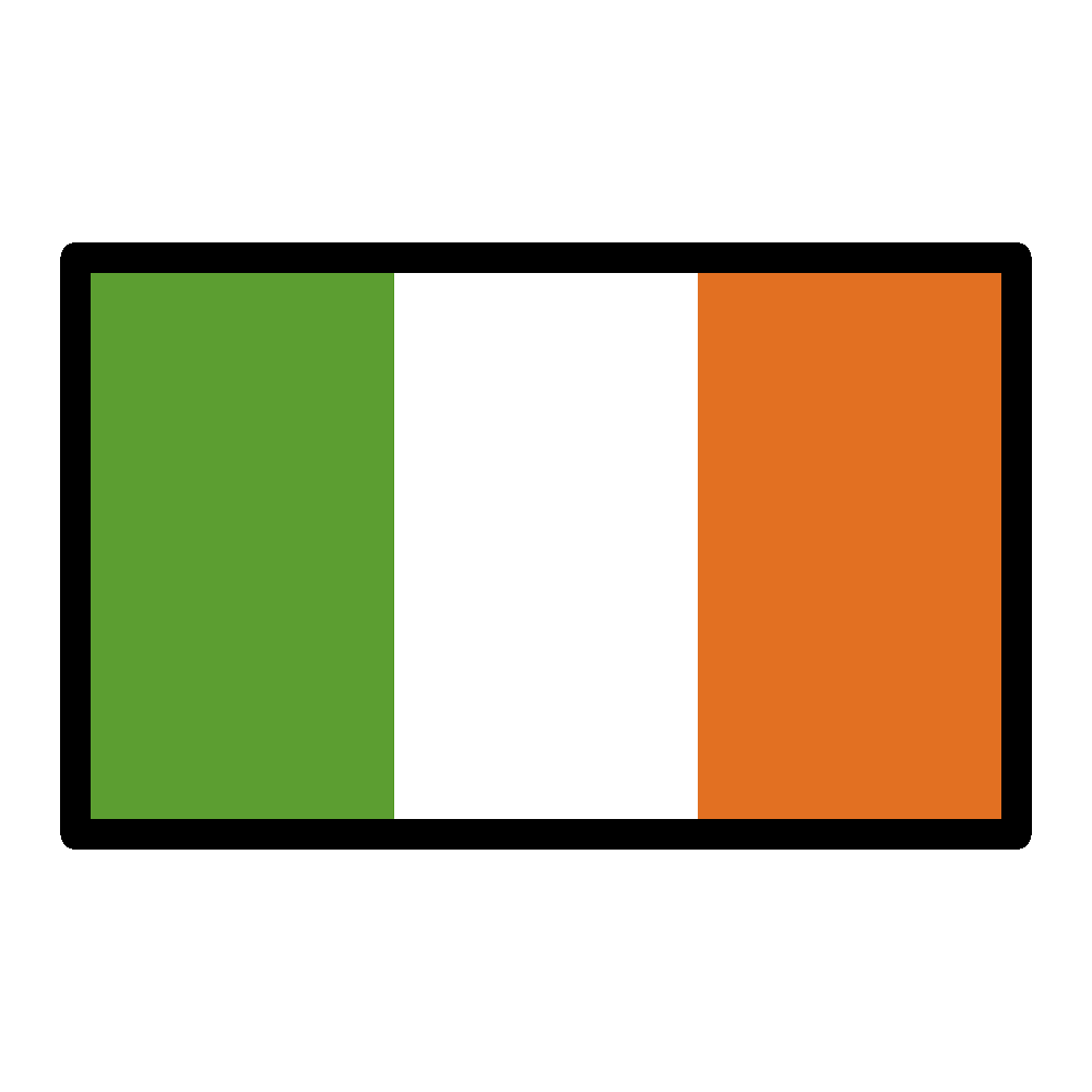 Ireland Flag Transparent Clipart