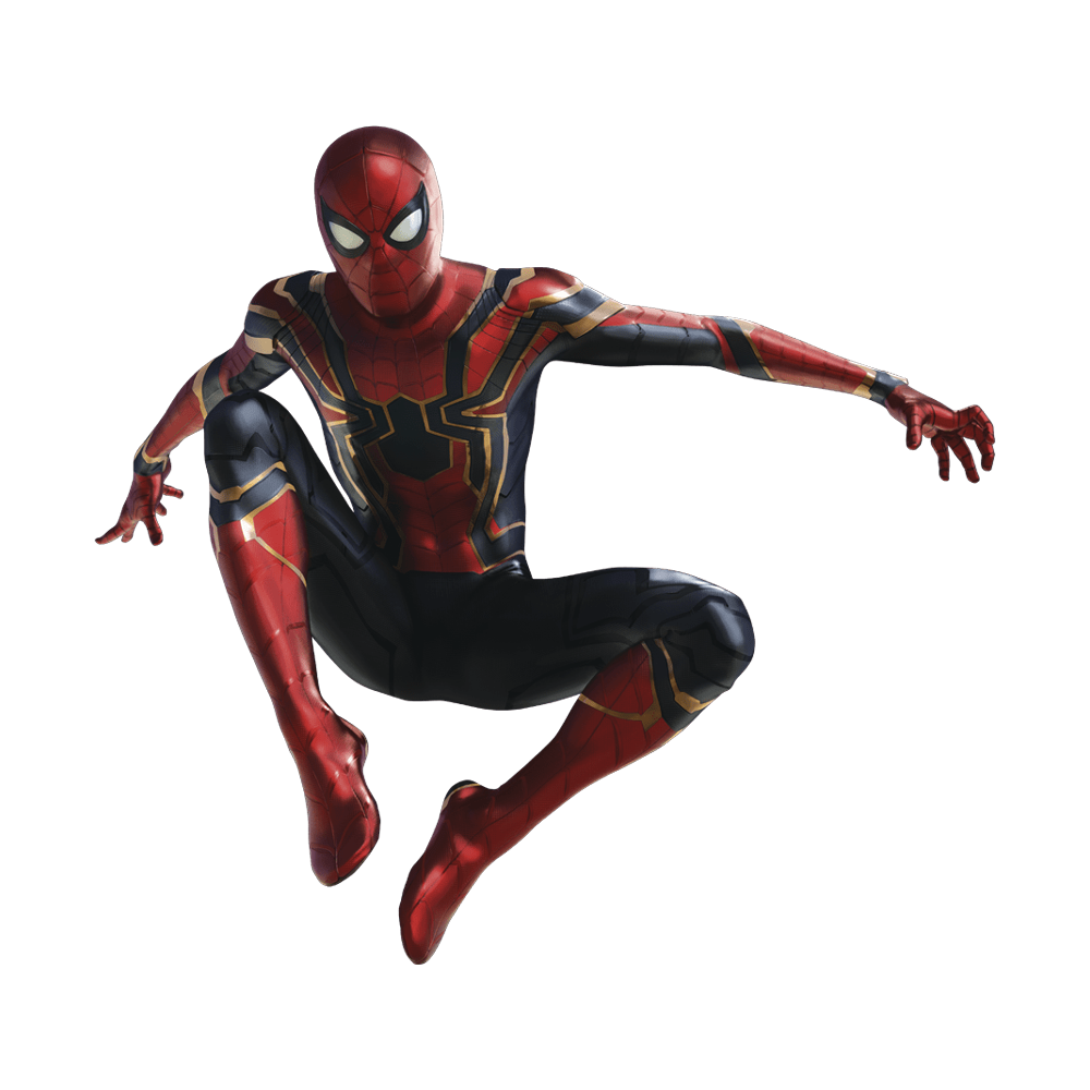 Iron Spiderman  Transparent Clipart