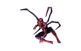 Iron Spiderman PNG