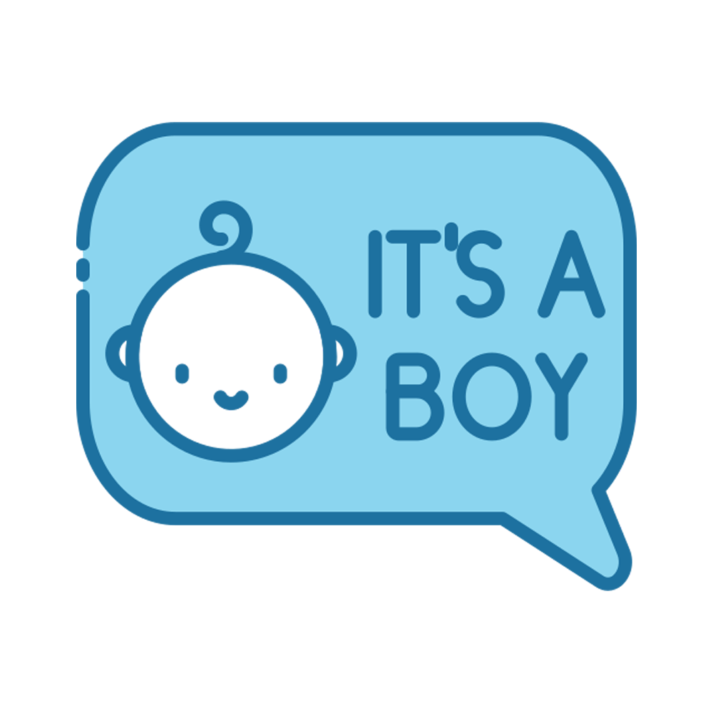 Its A Boy Free Sticker Transparent Picture