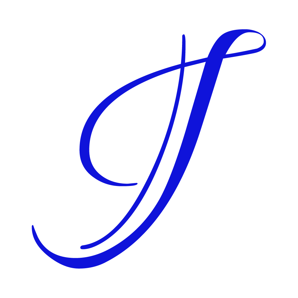 J Alphabet Blue Transparent Clipart