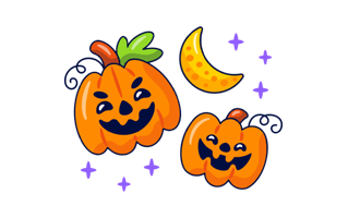 Jack O Lantern Sticker PNG