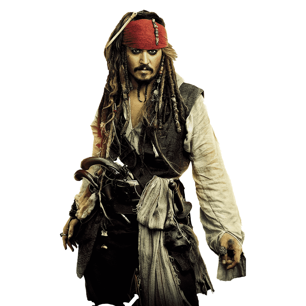 Jack Sparrow  Transparent Photo