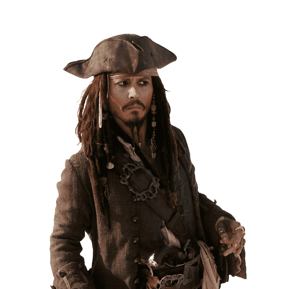 Jack Sparrow  Transparent Clipart