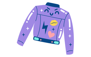 Jacket Sticker PNG