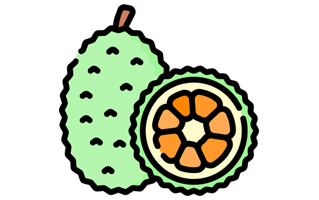 Jackfruit Sticker PNG