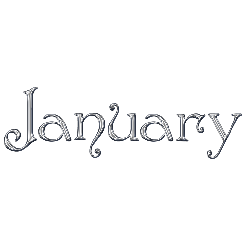January Transparent Picture