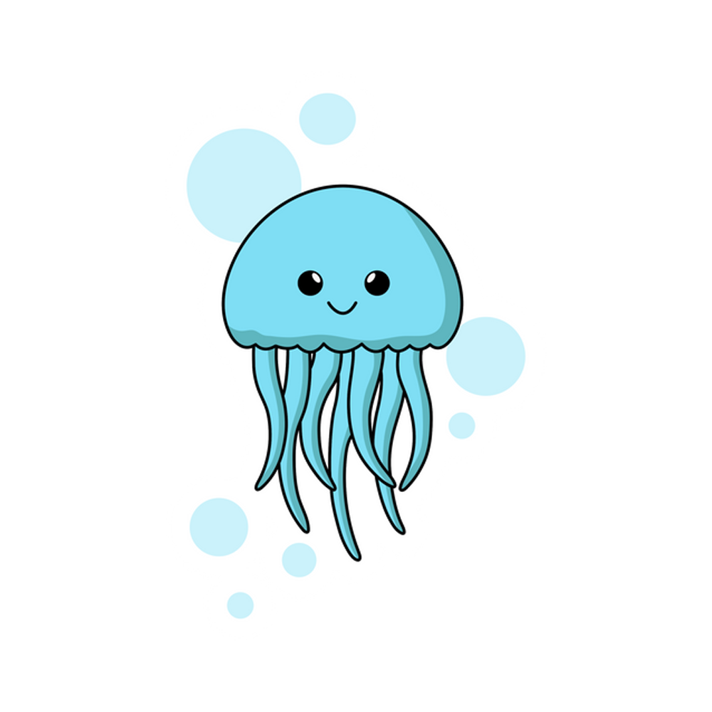 Jellyfish Sticker Transparent Picture