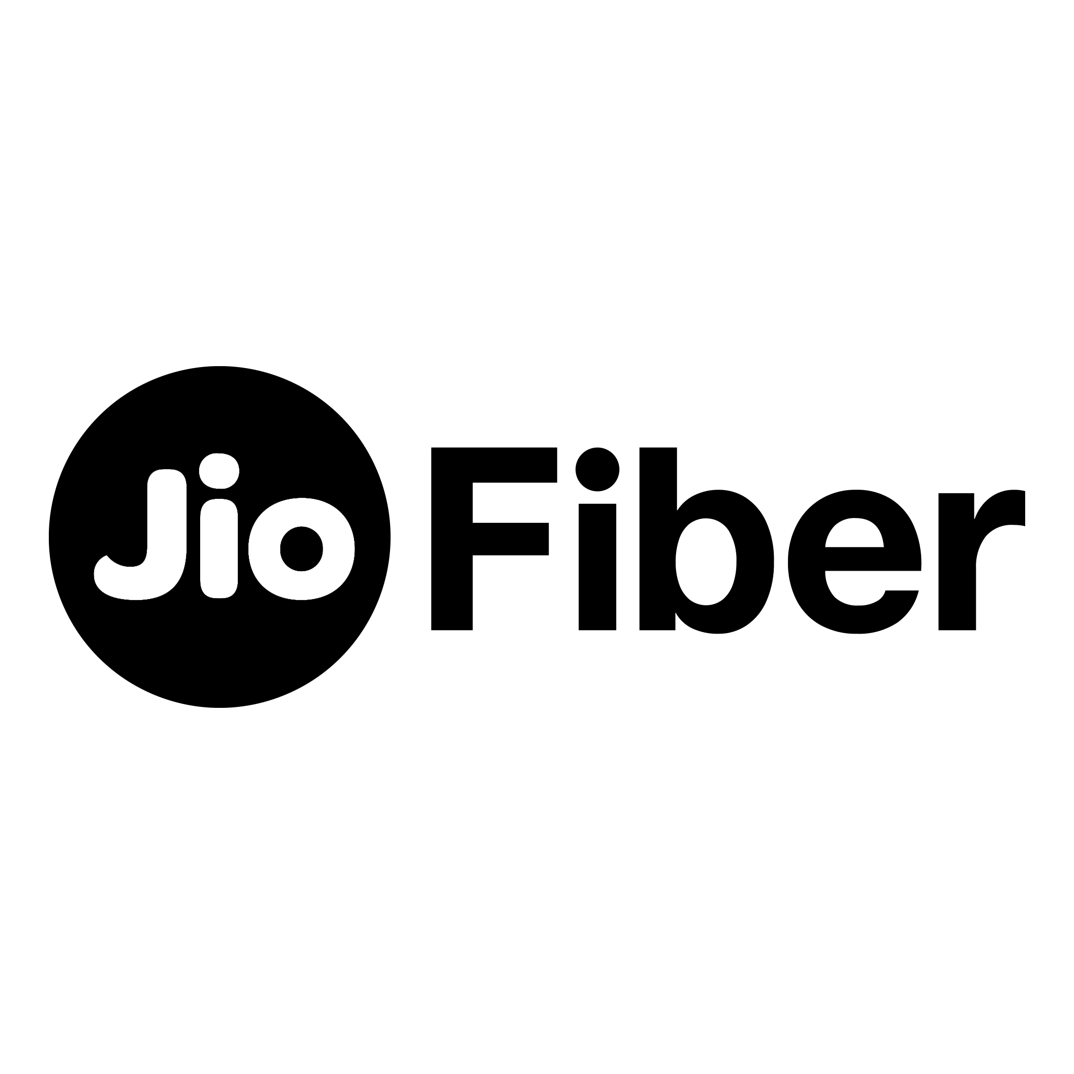 Jio Fiber Logo Transparent Clipart