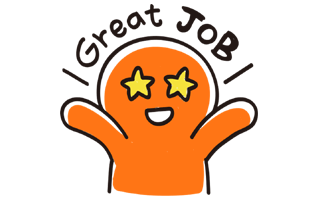 Job Sticker PNG