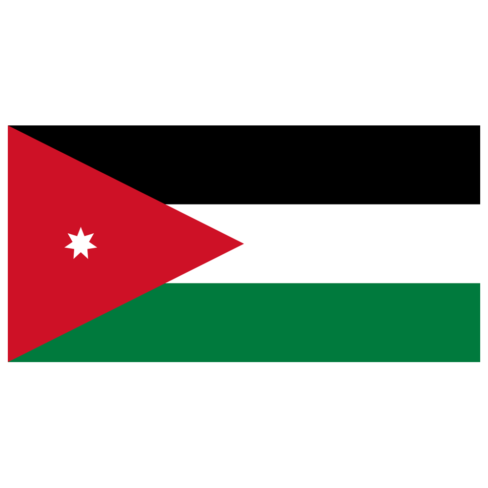 Jordan Flag Transparent Photo