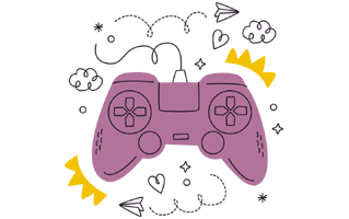 Joystick Sticker