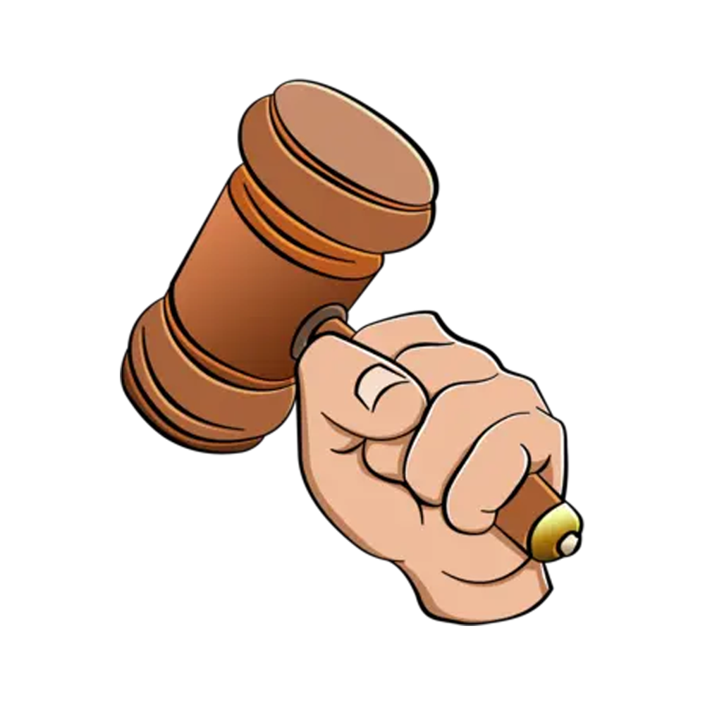 Judge Free Sticker Transparent Clipart