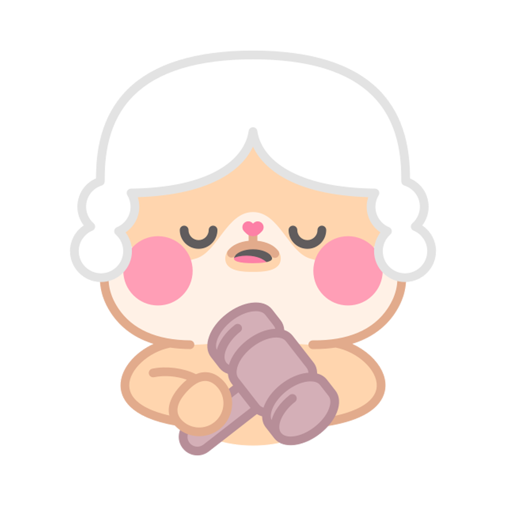Judge Free Sticker Transparent Gallery