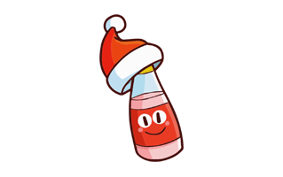 Juice Bottle Sticker PNG