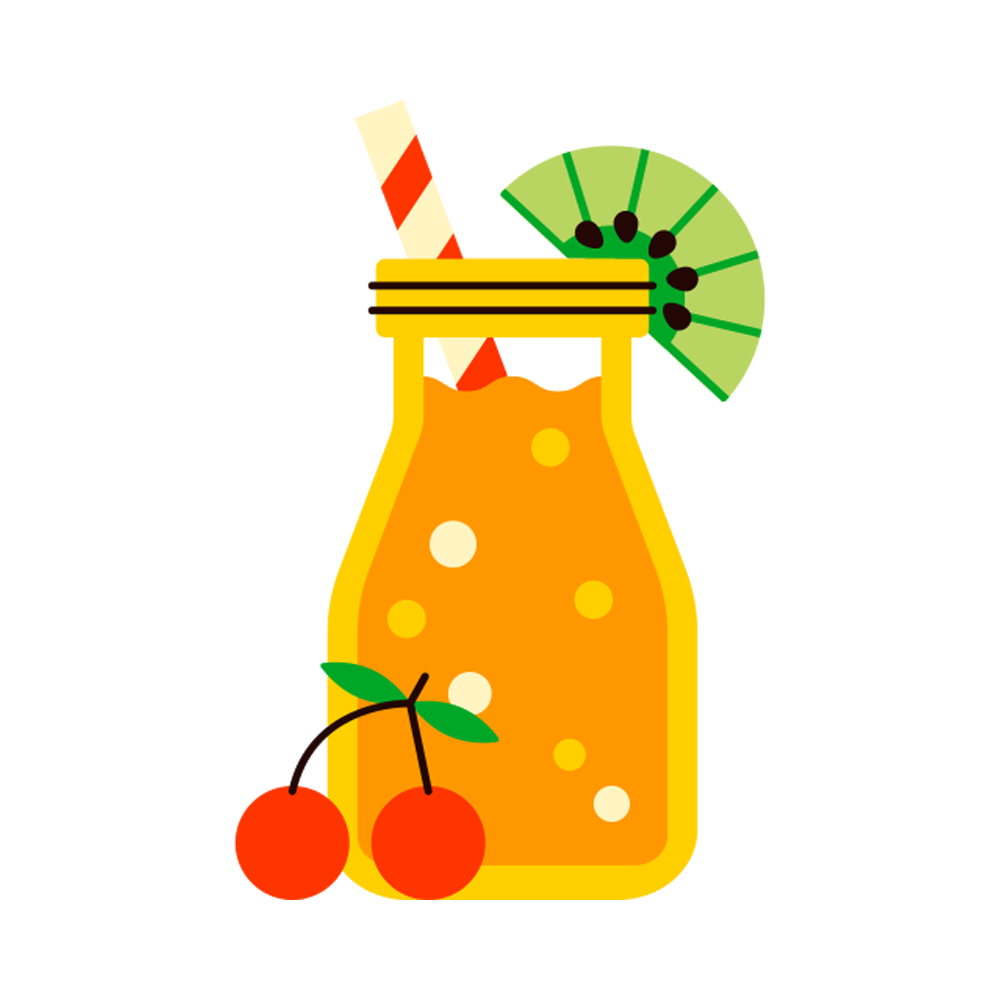Juice Free Sticker Transparent Image