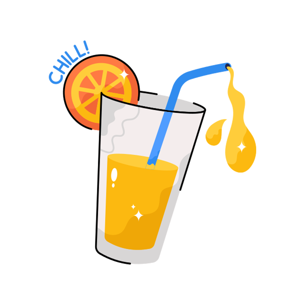 Juice Free Sticker Transparent Photo