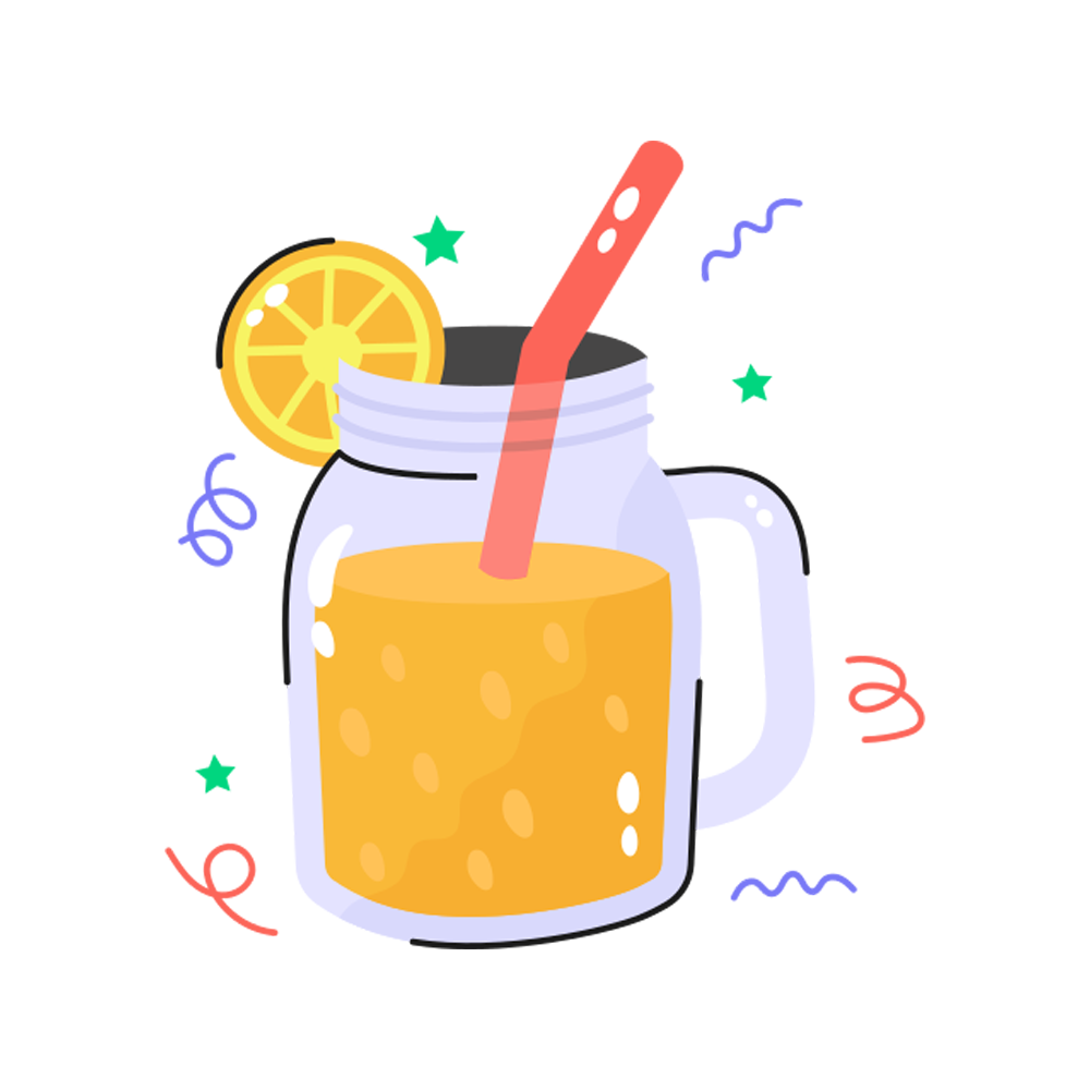 Juice Free Sticker Transparent Picture