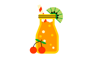 Juice Free Sticker PNG